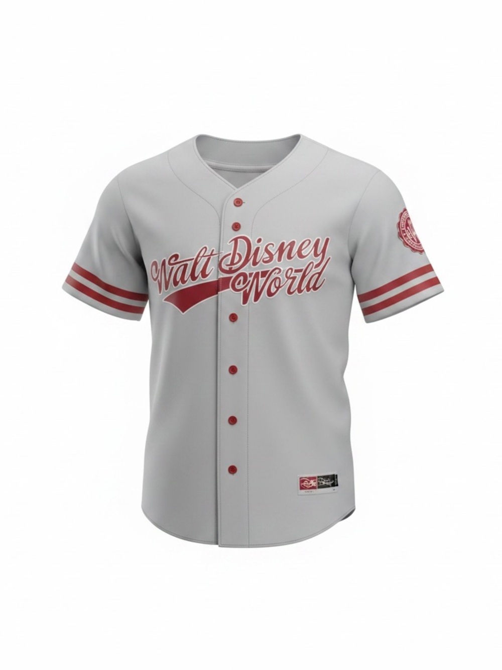 🏰 Walt Disney World Vintage-Style Baseball Jersey #71 – Small – EUC